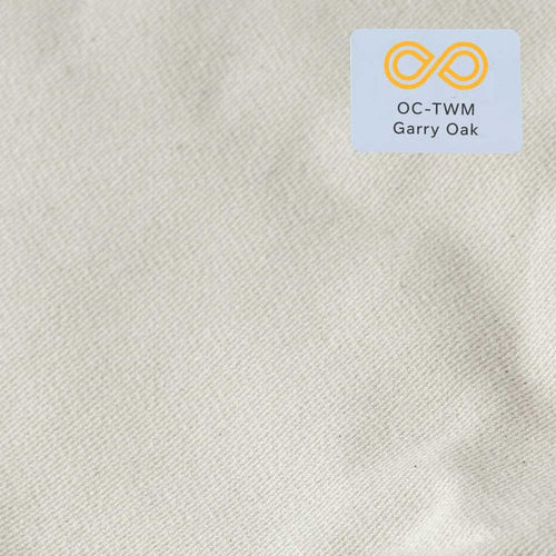 100% Organic Cotton 7oz Medium Twill Fabric By The Yard (VERNE) (100% Biodegradable)