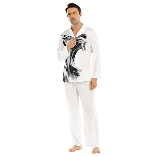 All-Over Print Tiger Pajamas Men Tiger-Universe