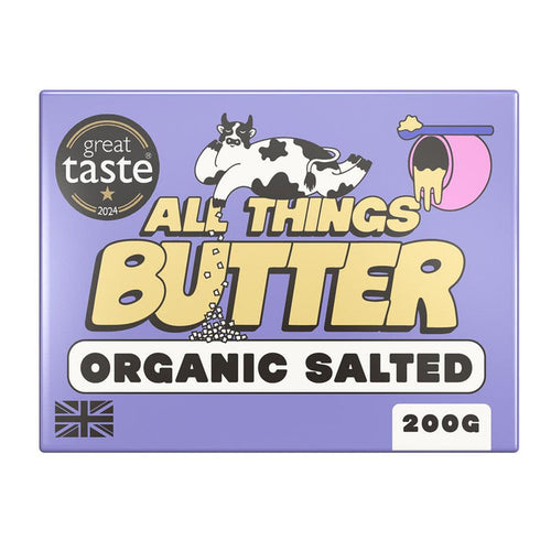 All Things Butter British Organic Salted Butter 200g