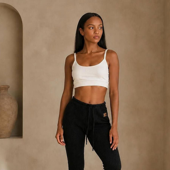 plastic-free certified organic cotton bra