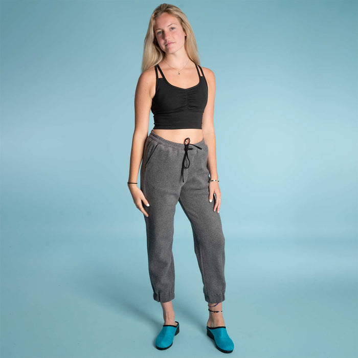 organic cotton fleece joggers