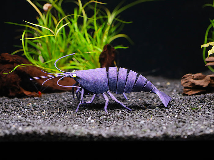 Aquarium Decor & Shrimp Hide Collection – Skull Caves and Sinking Shrimp Ornament