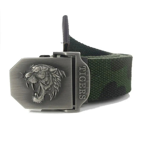 ARMY CAMO TIGER BELT & BUCKLE Tiger-Universe
