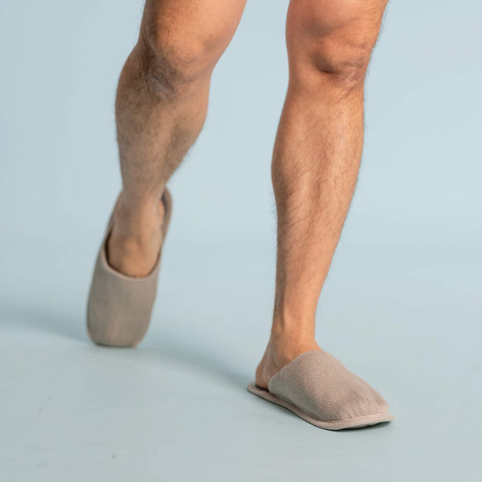 organic hemp house slippers