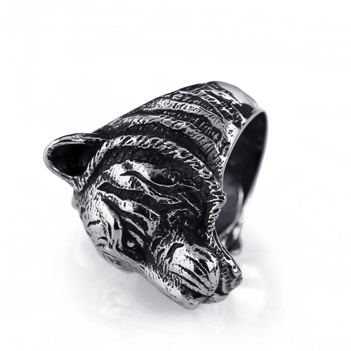 TIGER RING SOLITARY REST