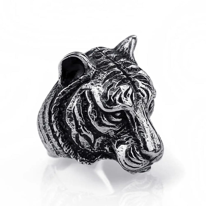 TIGER RING SOLITARY REST