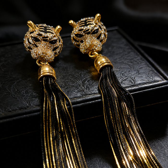 AUTHENTIC TIGER EARRINGS Tiger-Universe