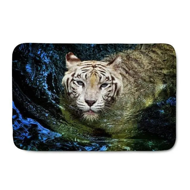 BATHING TIGER RUG Tiger-Universe