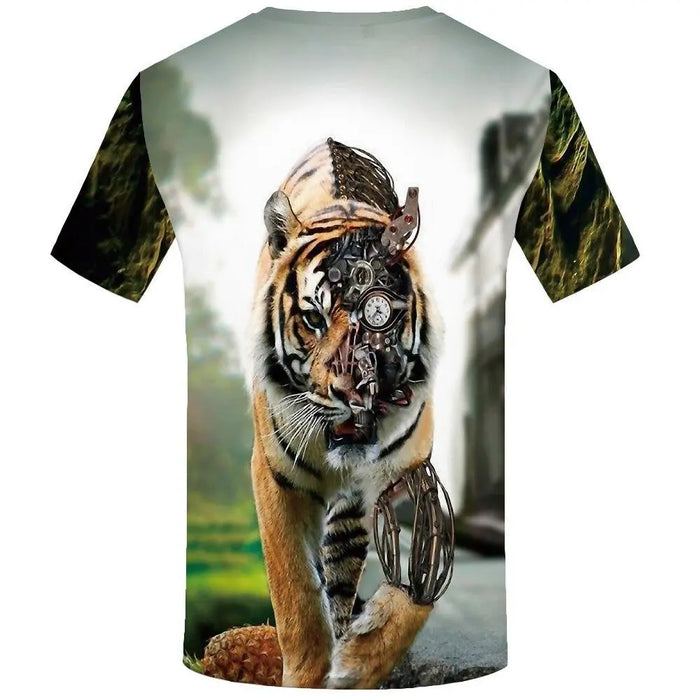 BIONIC TIGER PRINT T-SHIRT Tiger-Universe