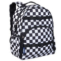 Black and White Checkered Eco Backpack