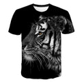 BLACK TIGER T-SHIRT AMBER LOOK Tiger-Universe