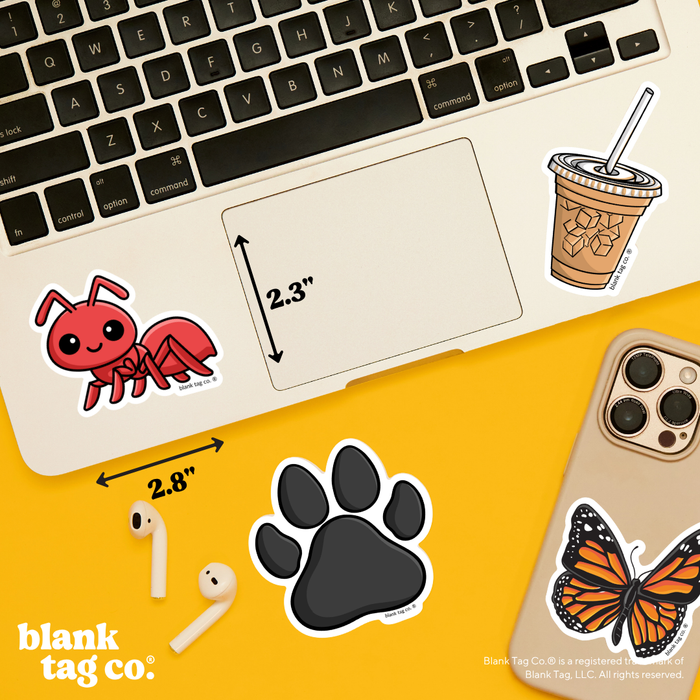 Blank Tag Co.® Waterproof Sticker - Ant
