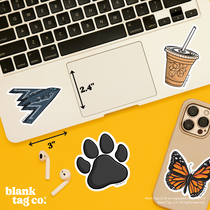 Blank Tag Co.® Waterproof Sticker - B2