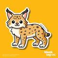 Blank Tag Co.® Waterproof Sticker - Bobcat