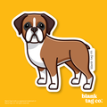 Blank Tag Co.® Waterproof Sticker - Boxer
