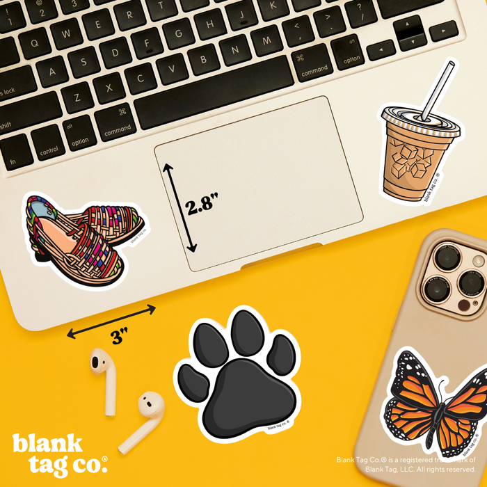 Blank Tag Co.® Waterproof Sticker - Caites