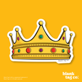 Blank Tag Co.® Waterproof Sticker - Crown