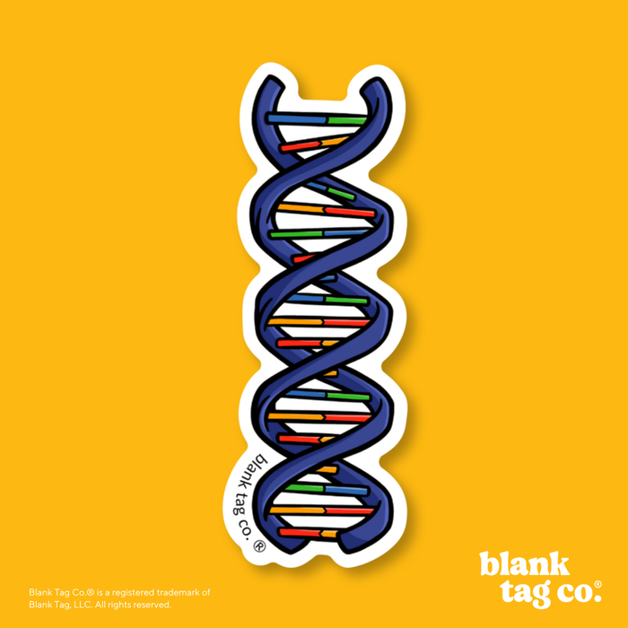 Blank Tag Co.® Waterproof Sticker - DNA