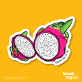 Blank Tag Co.® Waterproof Sticker - Dragon Fruit