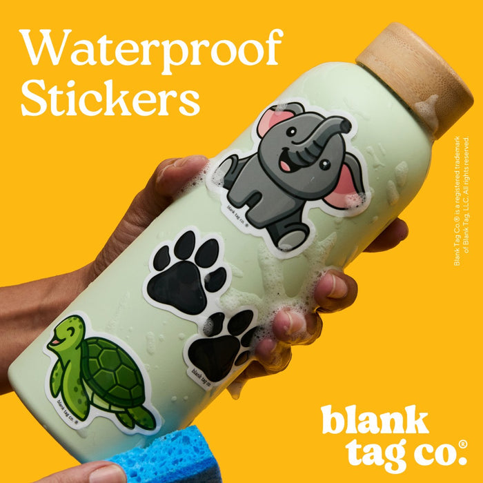 Blank Tag Co.® Waterproof Sticker - Gingerbread House