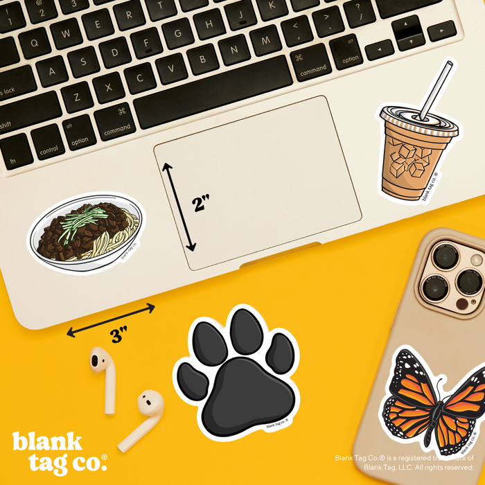 Blank Tag Co.® Waterproof Sticker - Jja Jang Myun