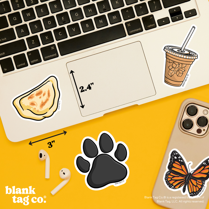 Blank Tag Co.® Waterproof Sticker - Pierogi