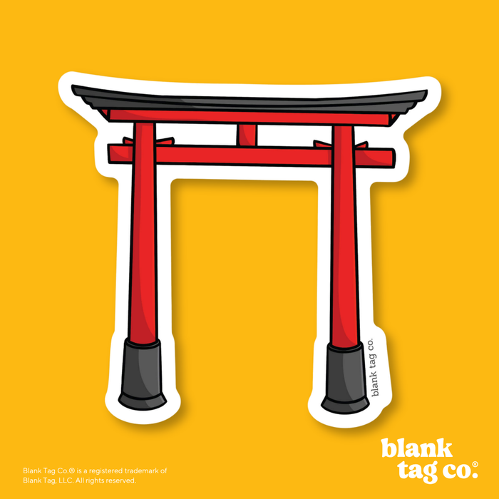 Blank Tag Co.® Waterproof Sticker - Torii