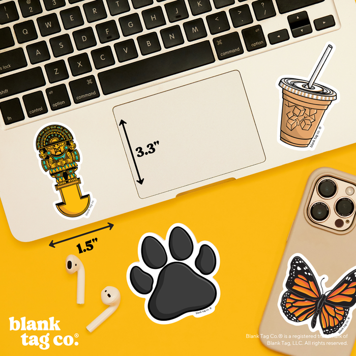 Blank Tag Co.® Waterproof Sticker - Tumi