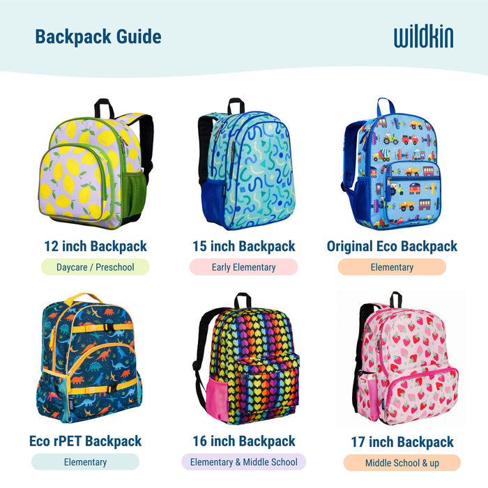 Blue Camo Backpack