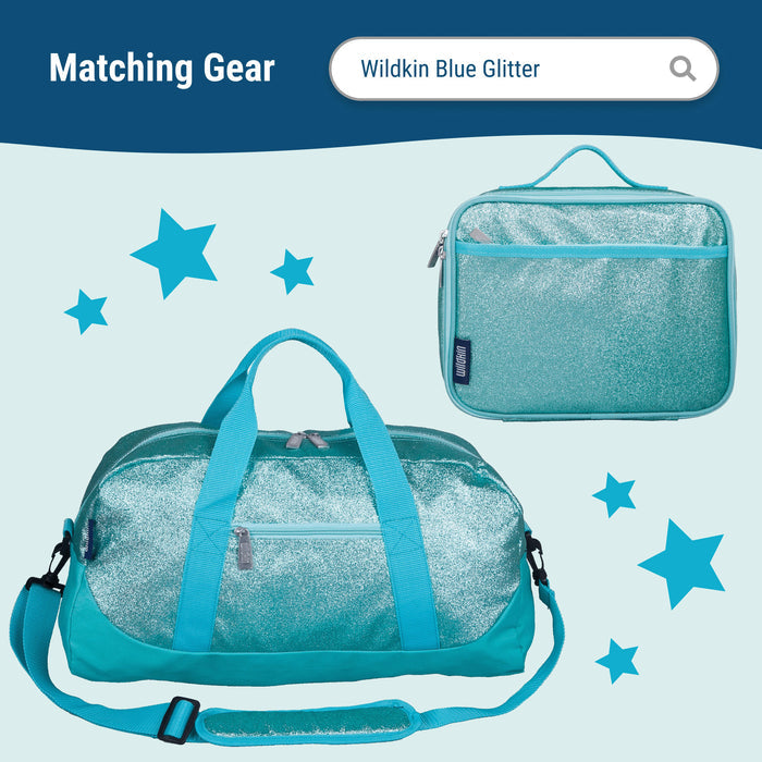Blue Glitter Backpack