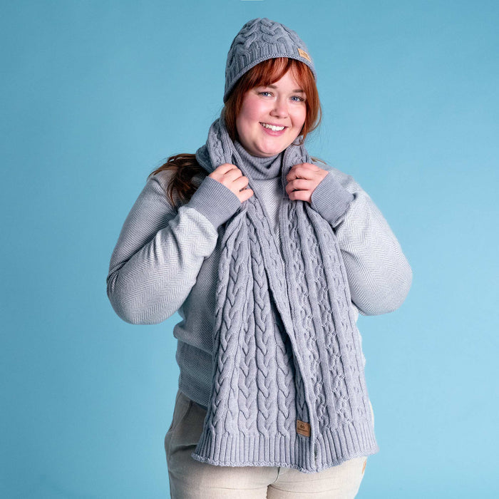 plastic-free 100% organic merino wool hat