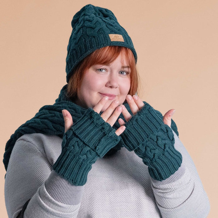 certified organic merino wool beanie