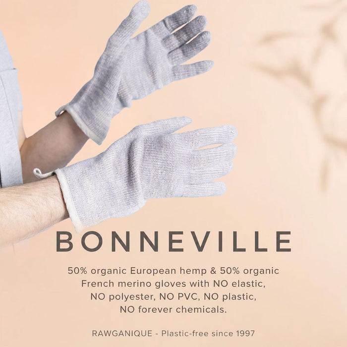 plastic-free hemp gloves