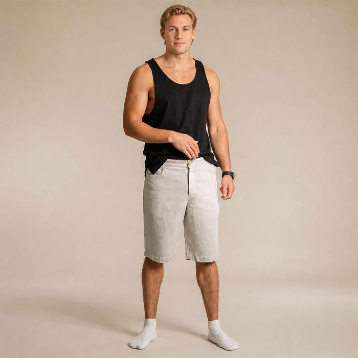 synthetic-free 100% organic cotton tank top