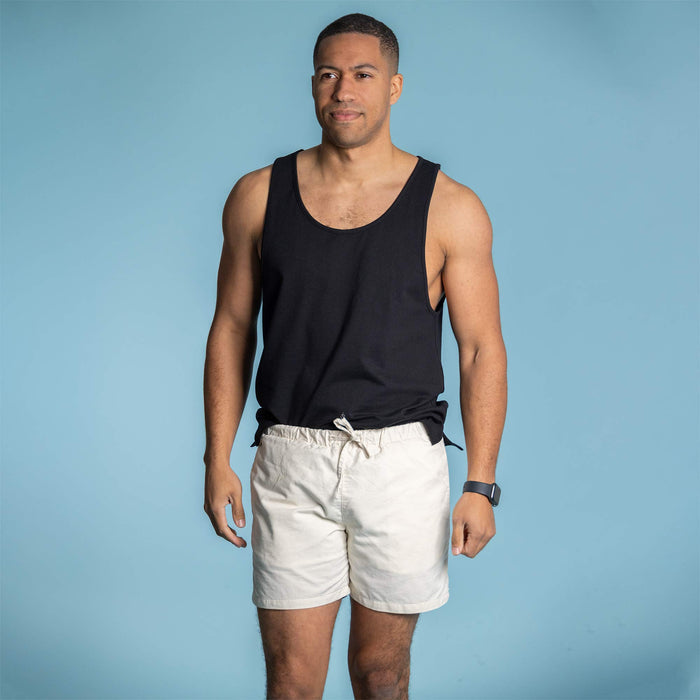 100% organic cotton muscle tank top