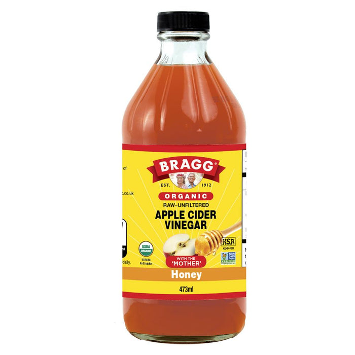 Bragg Organic Apple Cider Vinegar & Honey 473ml
