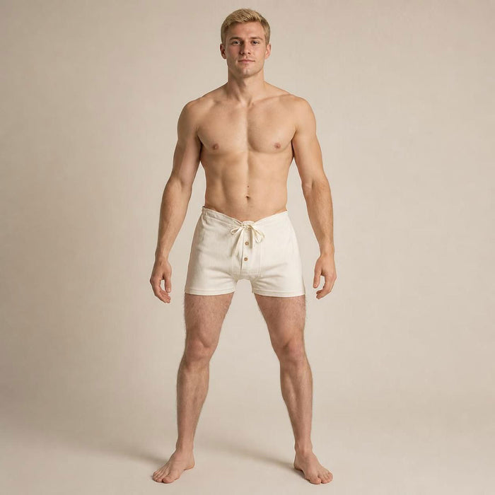 plastic-free 100% certified organic cotton boxer briefs