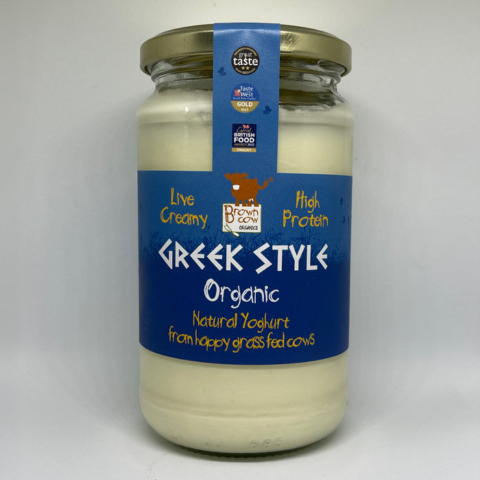 Organic Greek Style High-protein Natural Yoghurt 450g