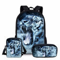 BUNDLE: ROARING WHITE TIGER BACKPACK Tiger-Universe