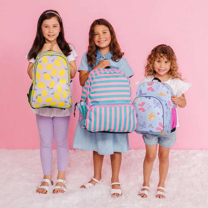 Butterfly Garden Blue Backpack