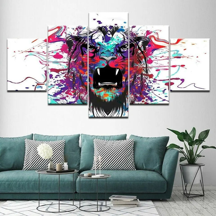 TIGER COLORFUL PAINTING Tiger-Universe