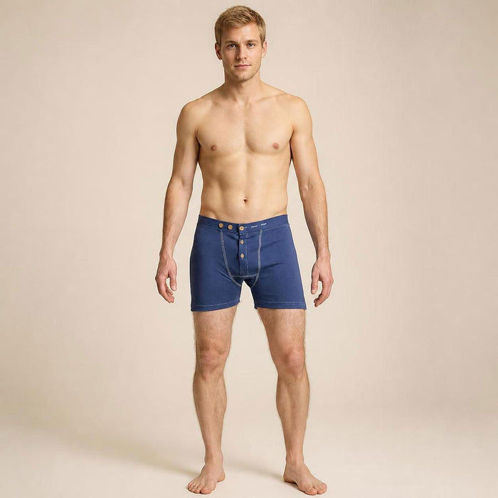 100% organic cotton underwear for men with no plastic and no polyester