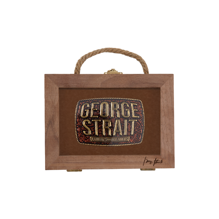 Cowboys And Dreamers Framed Belt Buckle Case