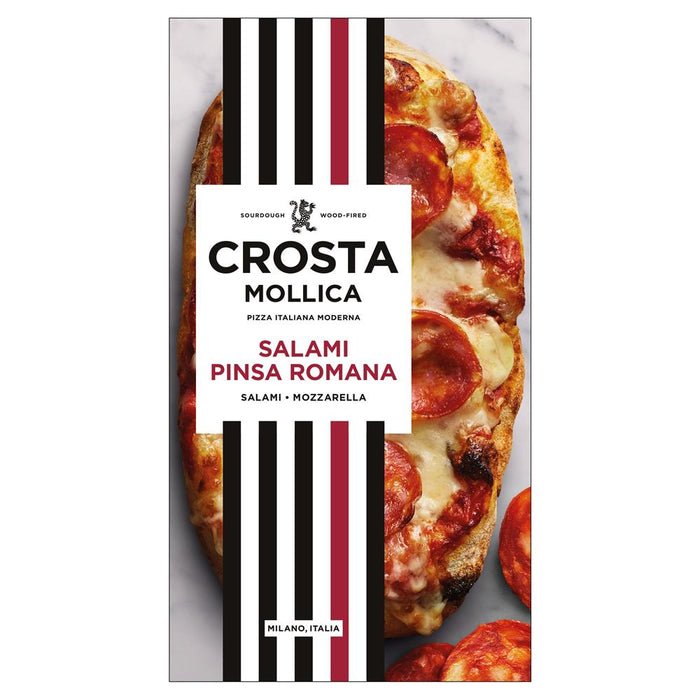 Crosta & Mollica Salami & Mozzarella Pinsa Pizza 160g