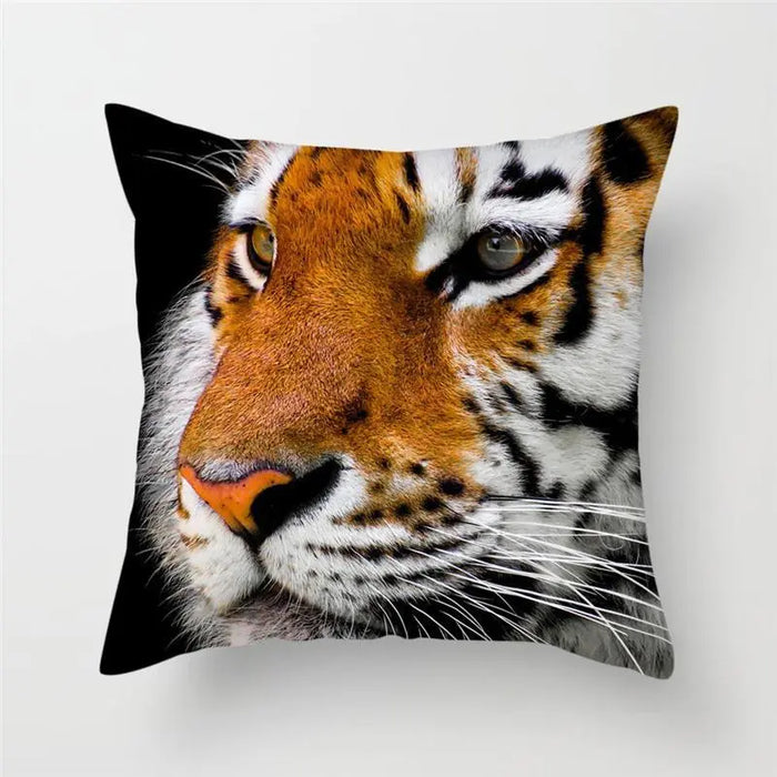 CUSHION COVER TIGER FELINE SEASONED Tiger-Universe