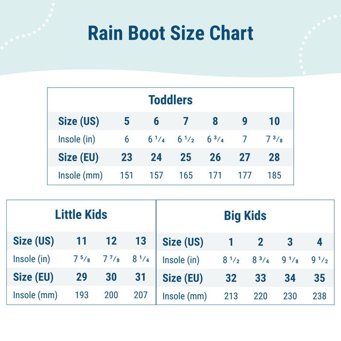 Daisy Rubber Rainboots