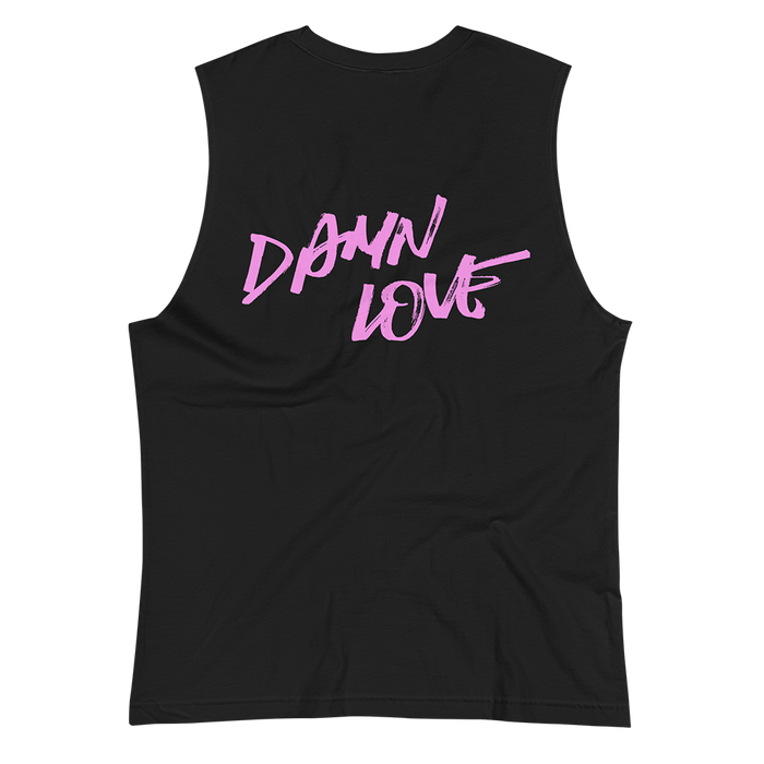 Damn Love Unisex Tank Back