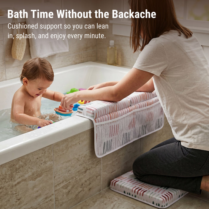 Dashes Bath Kneeler & Elbow Rest Set