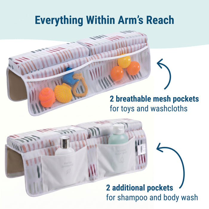 Dashes Bath Kneeler & Elbow Rest Set