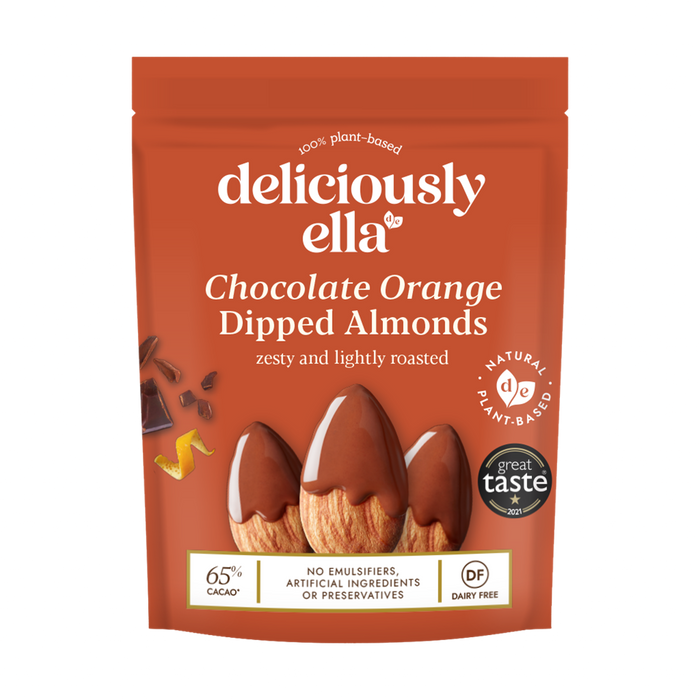 Deliciously Ella Chocolate Orange Dipped Almonds 81g